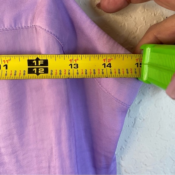 Hollister 2 Camisole Bundle White & Lavender Loose Baby Doll Tank Tops SZ SP - Picture 7 of 16